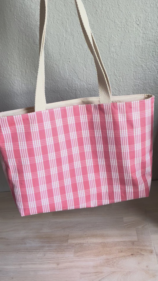 Made to order - Medium Palaka Tote Bag
